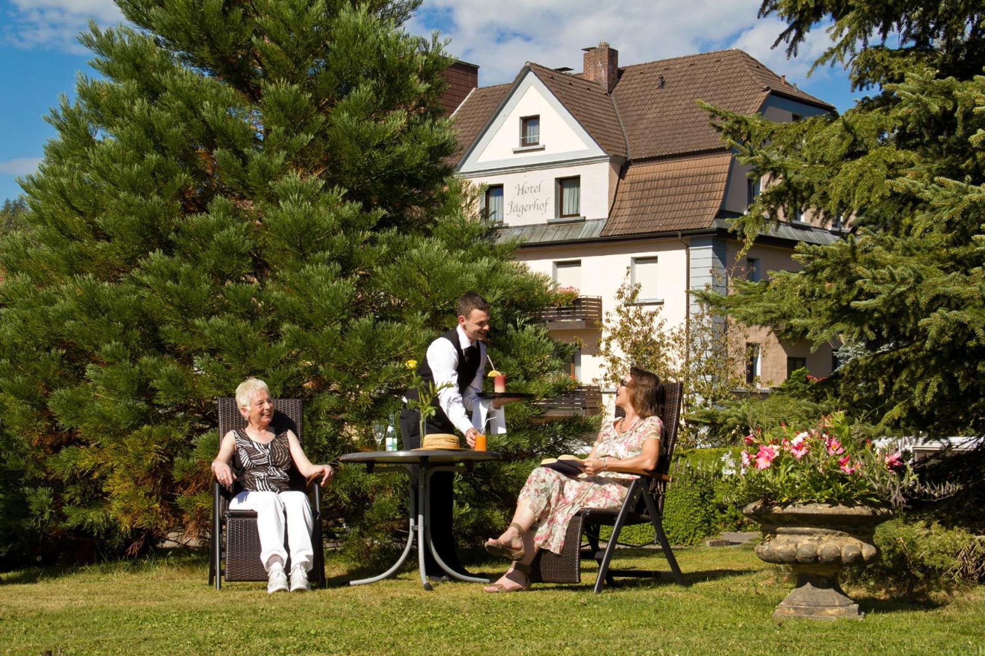 Hotel Jaegerhof Staatsbad Brückenau Buitenkant foto